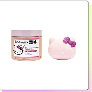 THE CREME SHOP HELLO KITTY SILKY SPA SET – ROSY STRAWBERRY